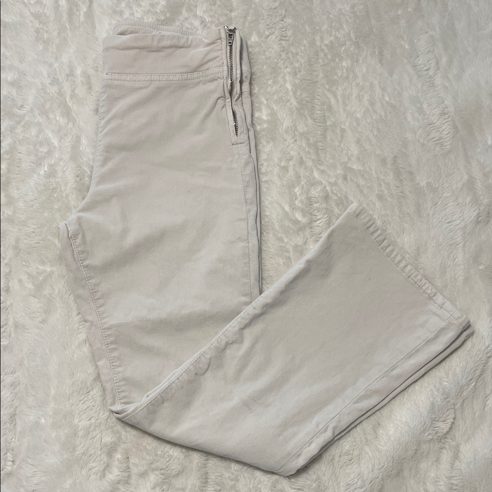 Free People Light Gray Chino Pants